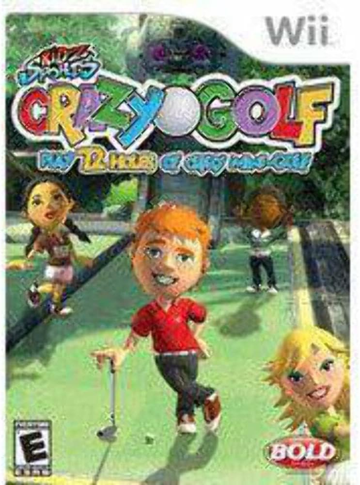 Crazy Golf - Nintendo Wii