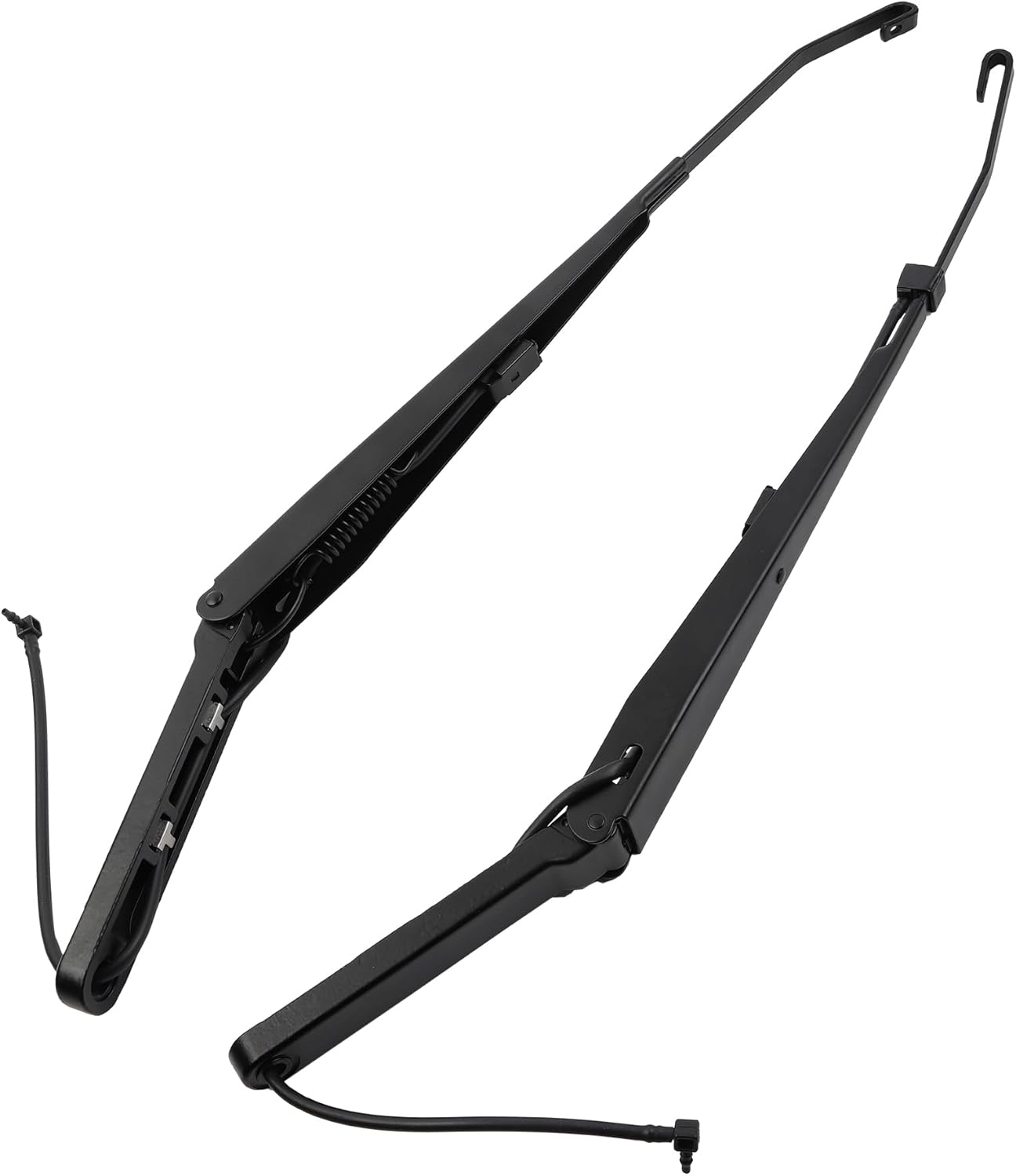 Front Windshield Wiper Arm Kit Compatible with 2002-2007 Chevrolet Silverado Avalanche Suburban Tahoe GMC Sierra Yukon Cadillac Escalade Replace 42694 42547 15829647 15829648