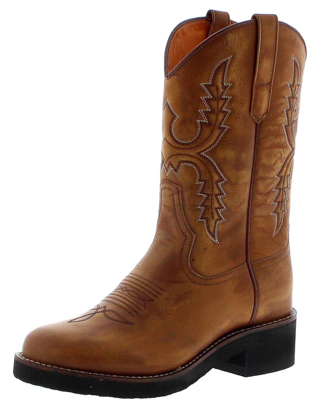 Sendra Boots Damen Cowboystiefel 11615 Siena Westernreitstiefel Lederstiefel Braun