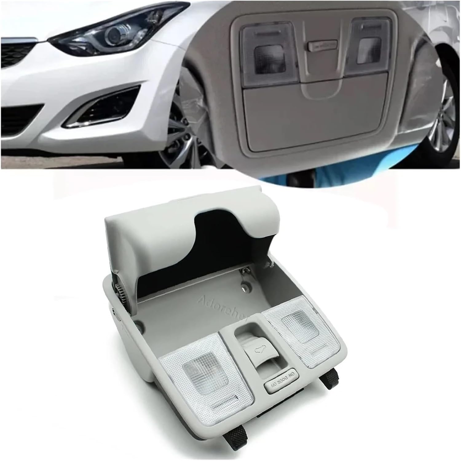 Lamp Assy Overhead Console Reading Light/map Light/glasses Box Compatible With Hyundai Elantra