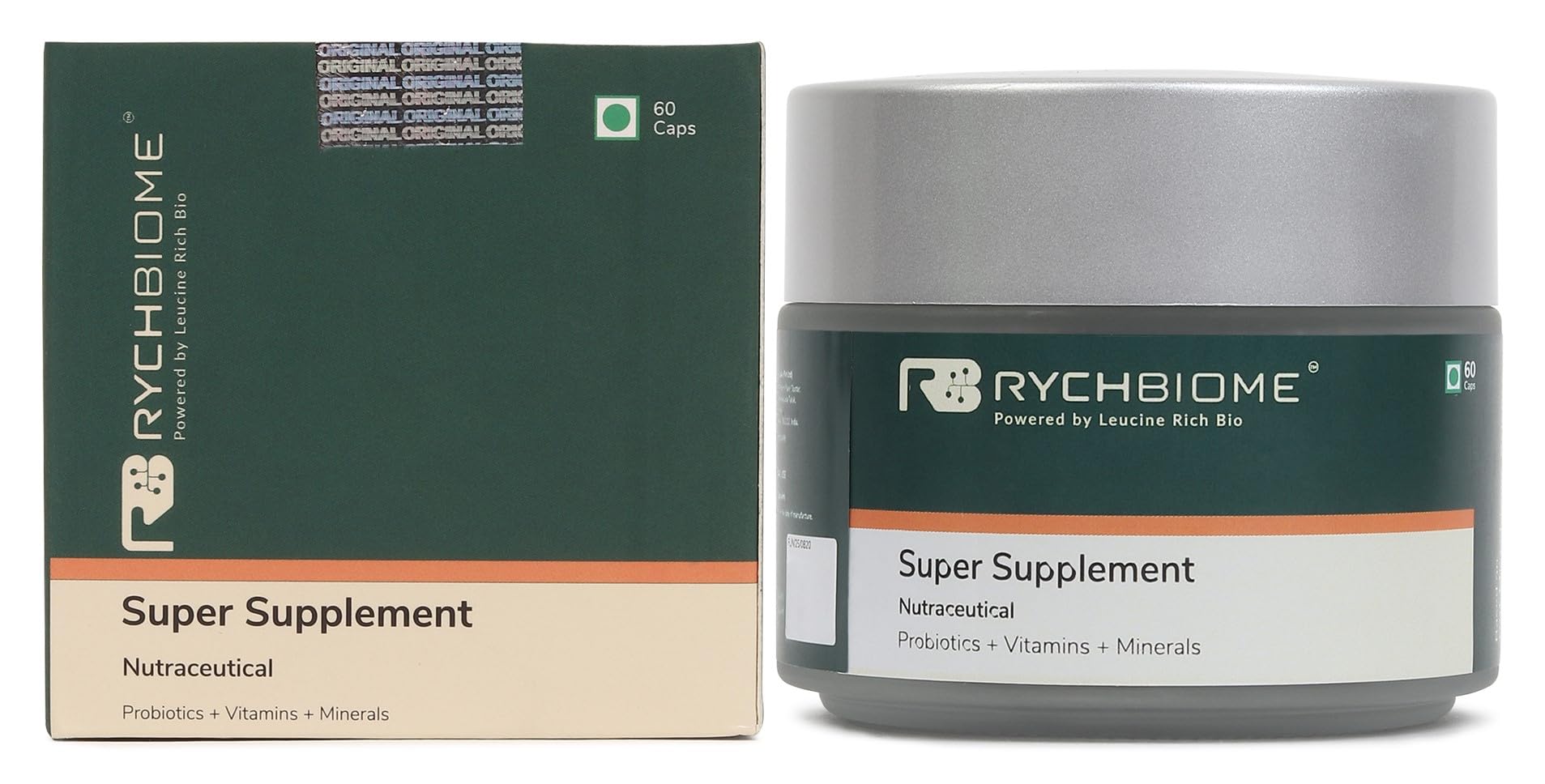 Super Supplement Total Wellness Powerhouse, Probiotics with Essential Vitamins & Minerals-image-1