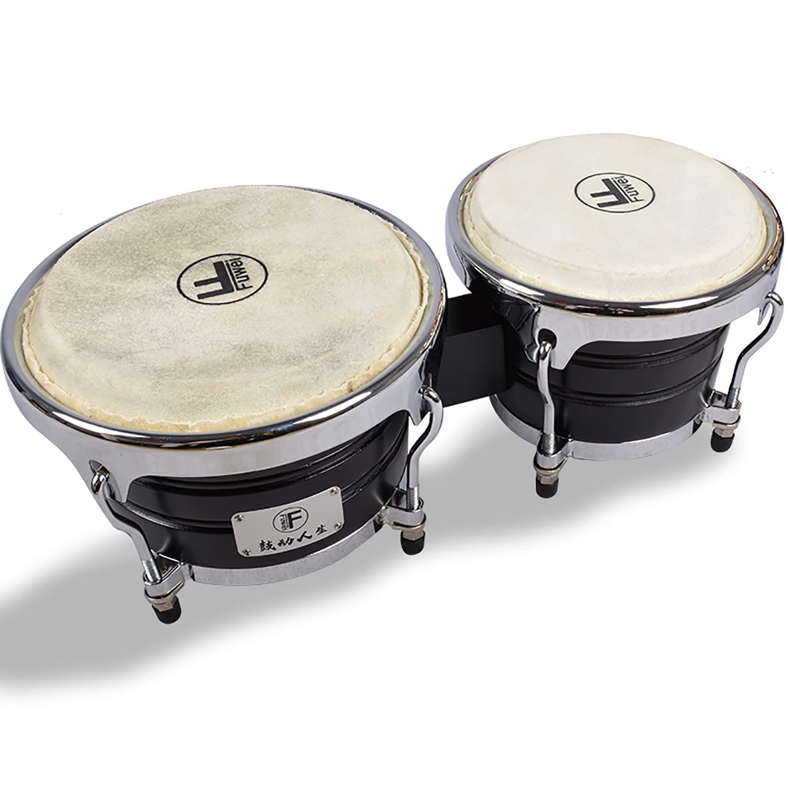 Amazon | Bongo Drums for Kids Adultsプロフェッショナル7インチと9
