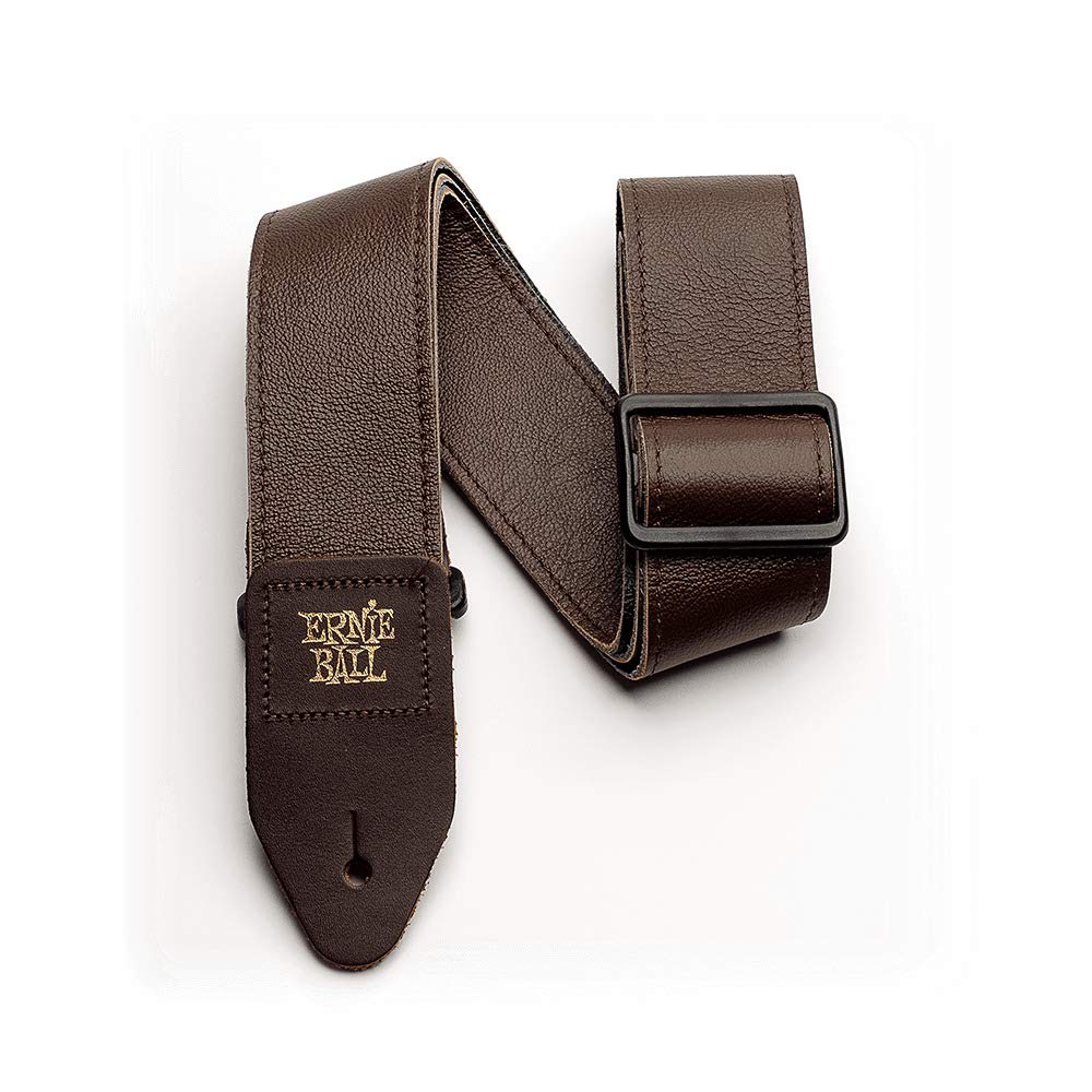 Tracolle 4135 Tracolla In Pelle Marrone Italiana Larga 5 Cm Tri-Glide