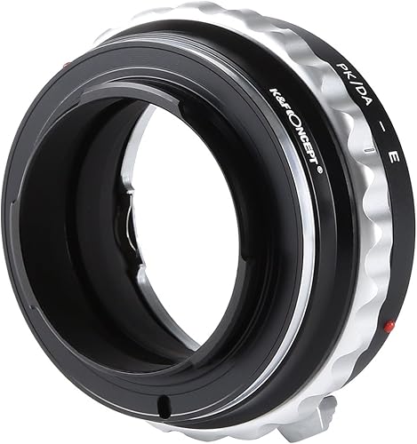 Miniatura 4 de K&F Concept Adaptador de montaje de lente para lente Pentax KMAFADA a cuerpo de cámara Sony NEX E-Mount