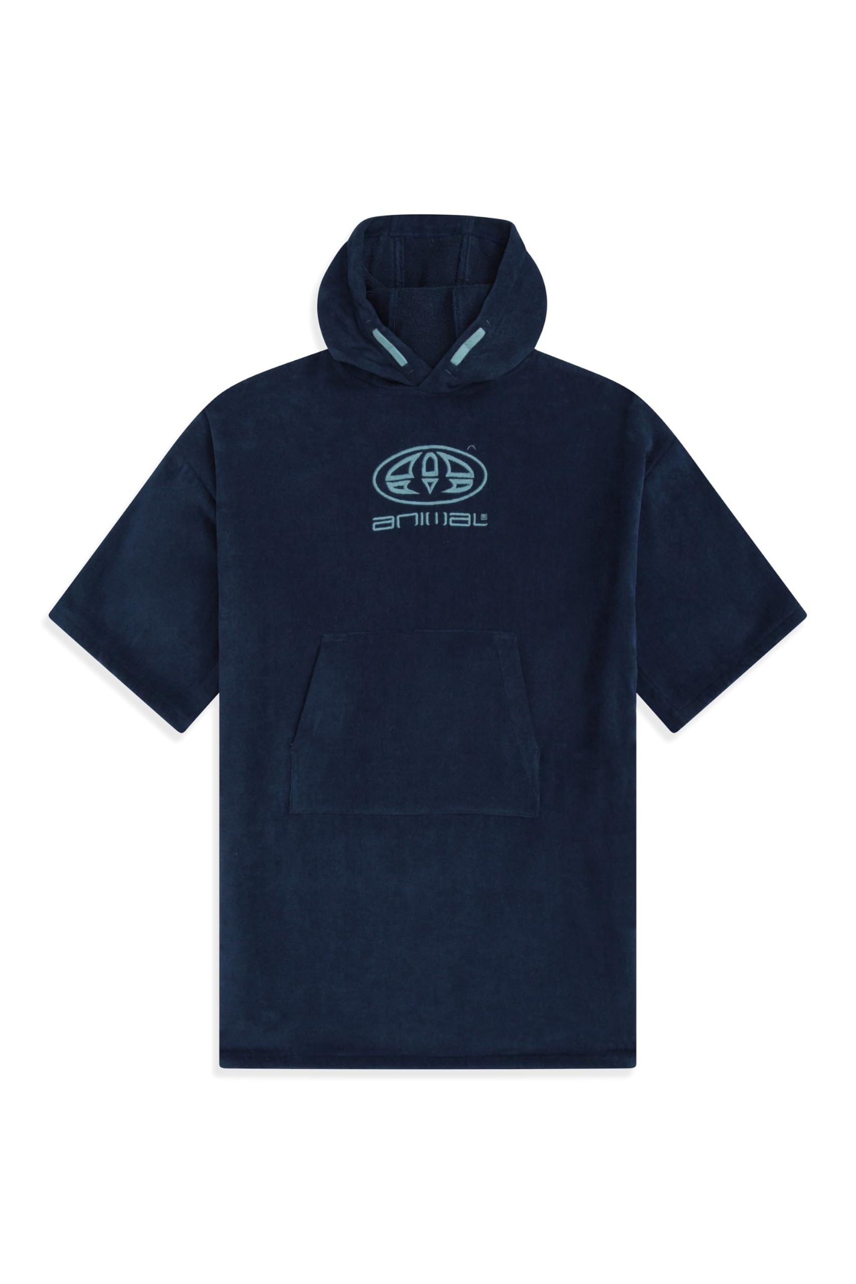 Gill Kids Towelling Poncho - Navy