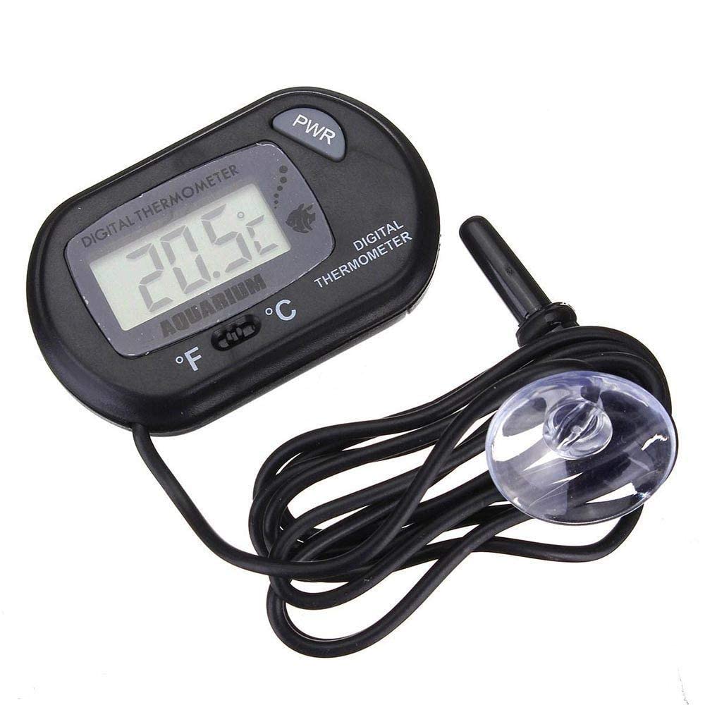 AquaNature® LCD Display Small & Compact Digital Aquarium External Thermometer ADTE2 4