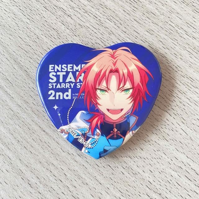 Amazon.co.jp: あんスタ スタステ2nd 缶バッジ 月永レオ : おもちゃ