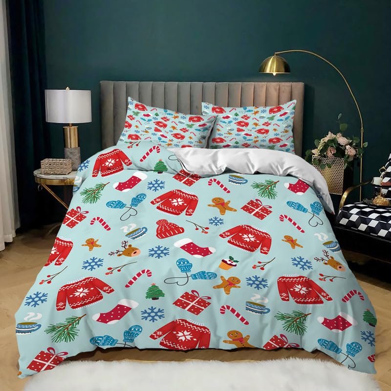 Funda nórdica cama 90 microfibra 110g/㎡ de alta densidad y acabado suave azul