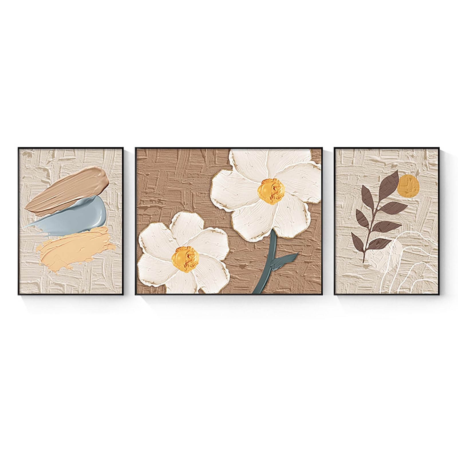Peinture décorative de style de fleur pour salon et chambre