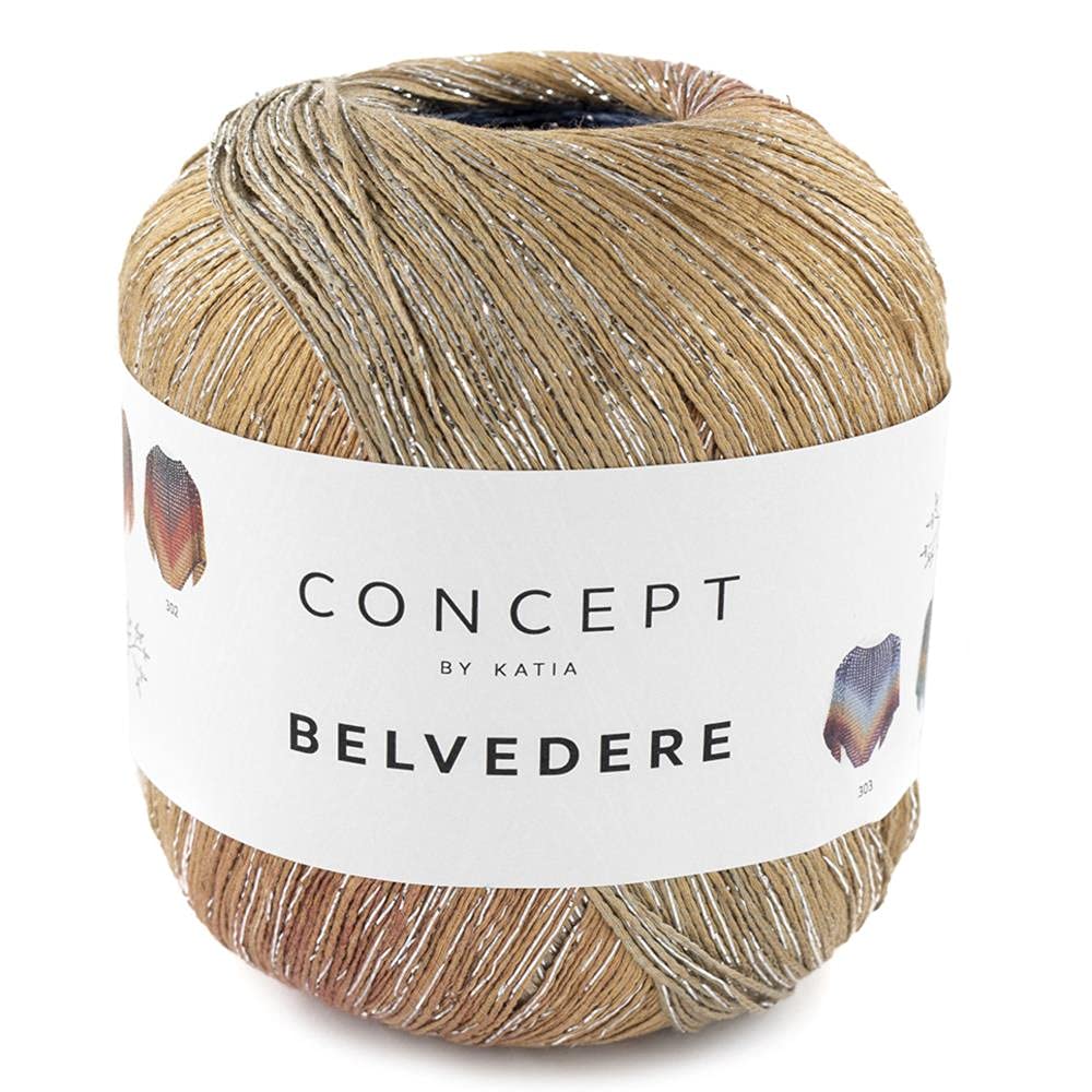 BELVEDERE Katia Yarn, Beige Cod.303