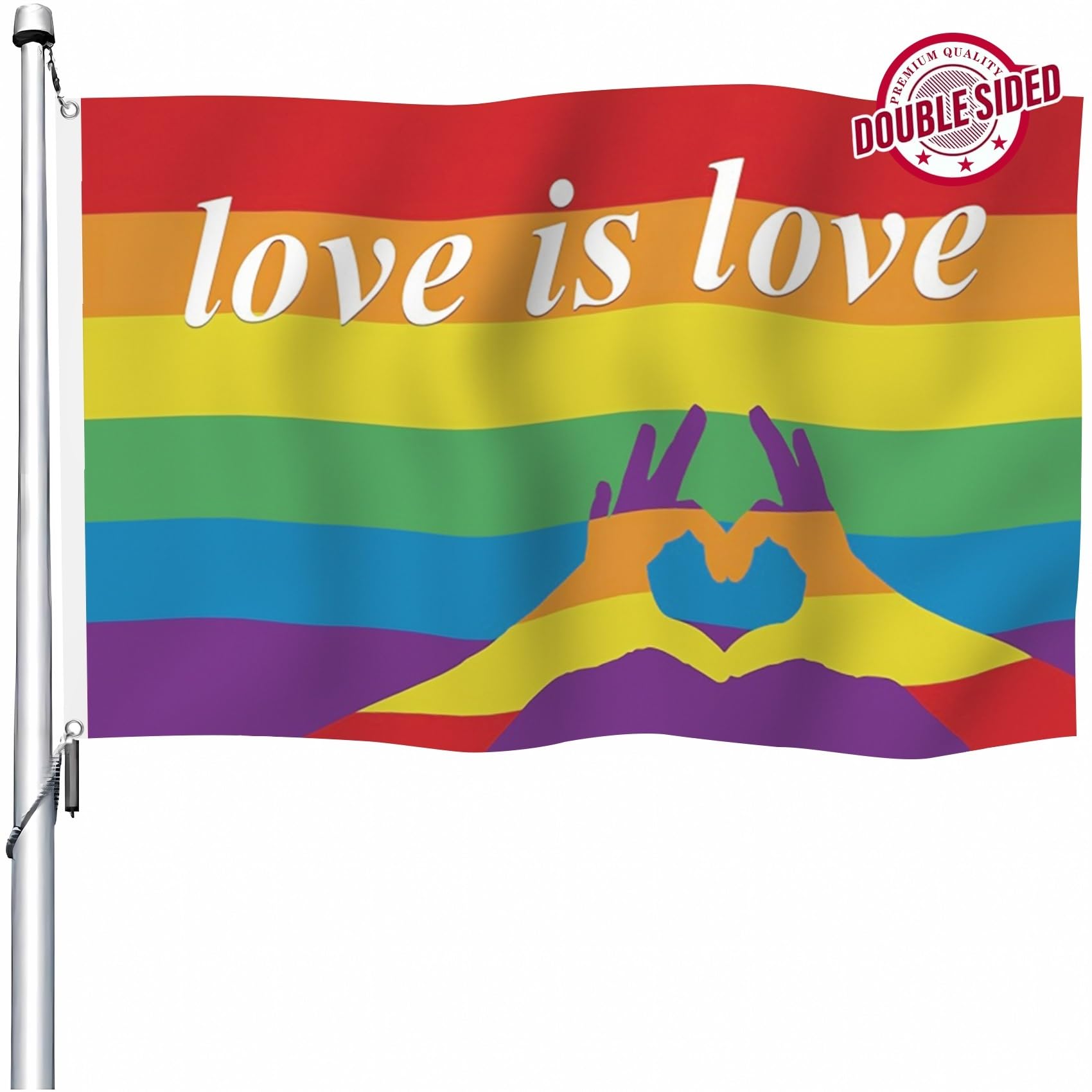 Äthiopien Flagge 90x150 Cm – Doppelseitig, Mit 2 Metallösen, Aus Polyester, Für Garten & Party