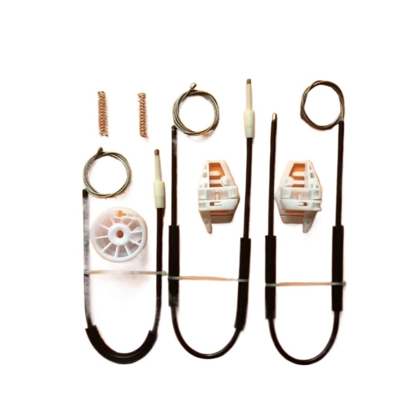 Kiryu One Color Regulator Window Regulator Repair Kit Front-Left/Right 2002-2009 For Megane Ii 2/3 Coupe Door(B)