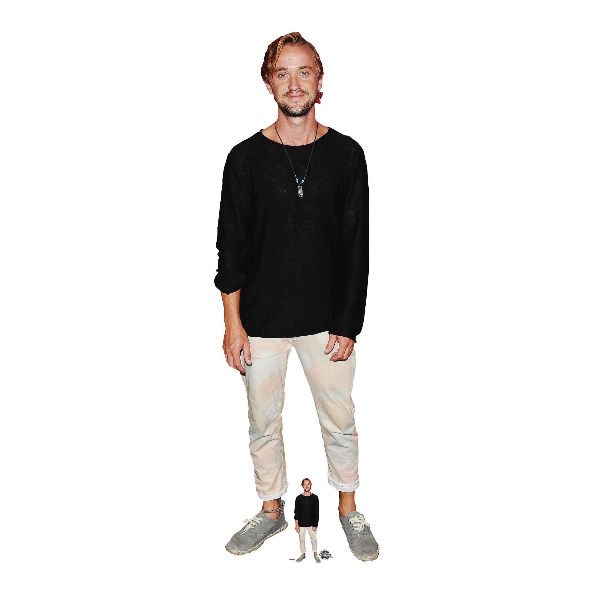 Tom Felton Casual Style Celebrity Actor Lifesize and FREE Mini Cardboard Cutout