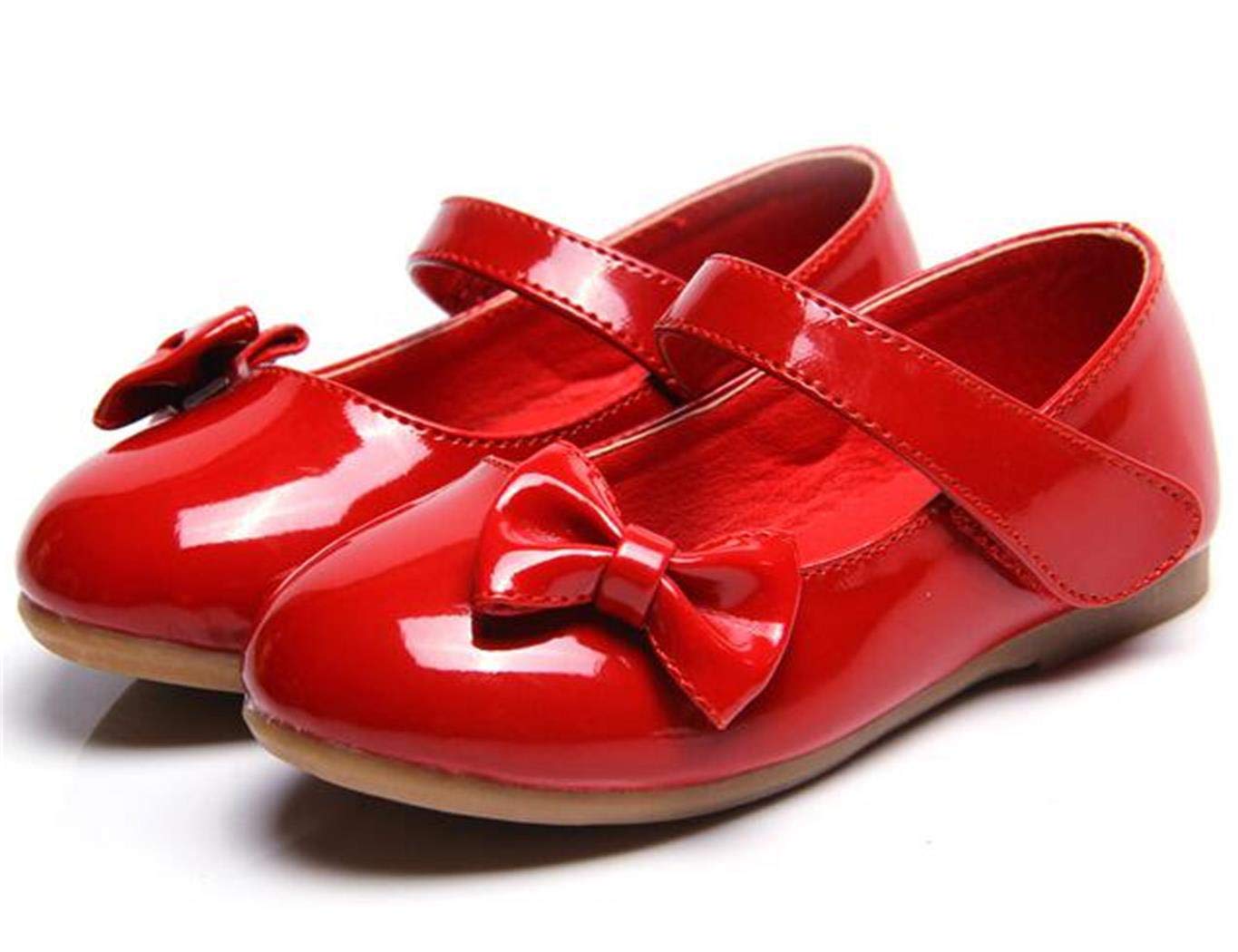 DADAWEN Mädchen Mary Jane Halbschuhe Ballerinas Schleife Prinzessin Schuhe