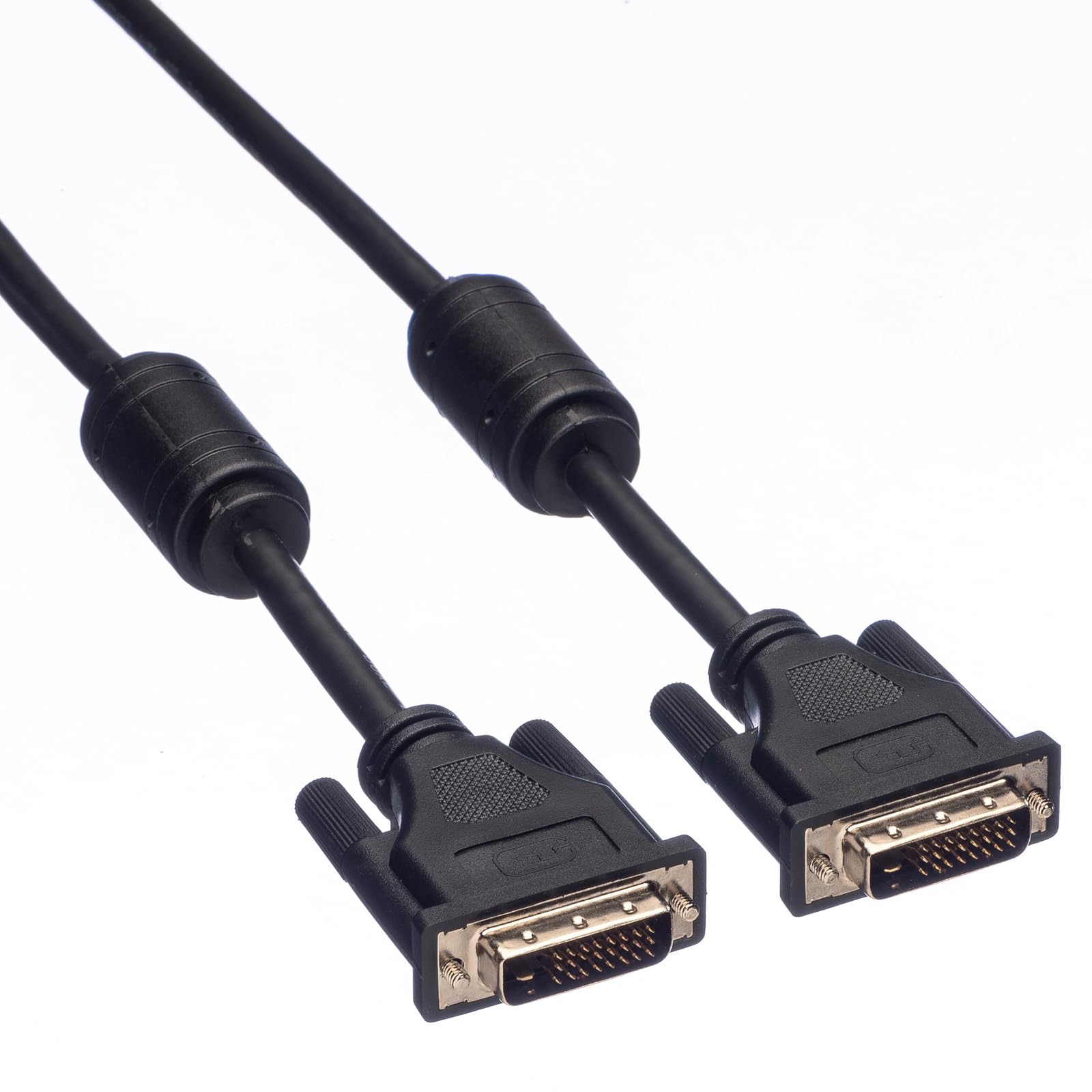 ROLINE DVI kabel do monitora DVI St – ST | kabel przyłączeniowy Dual Link | czarny 7,5 m