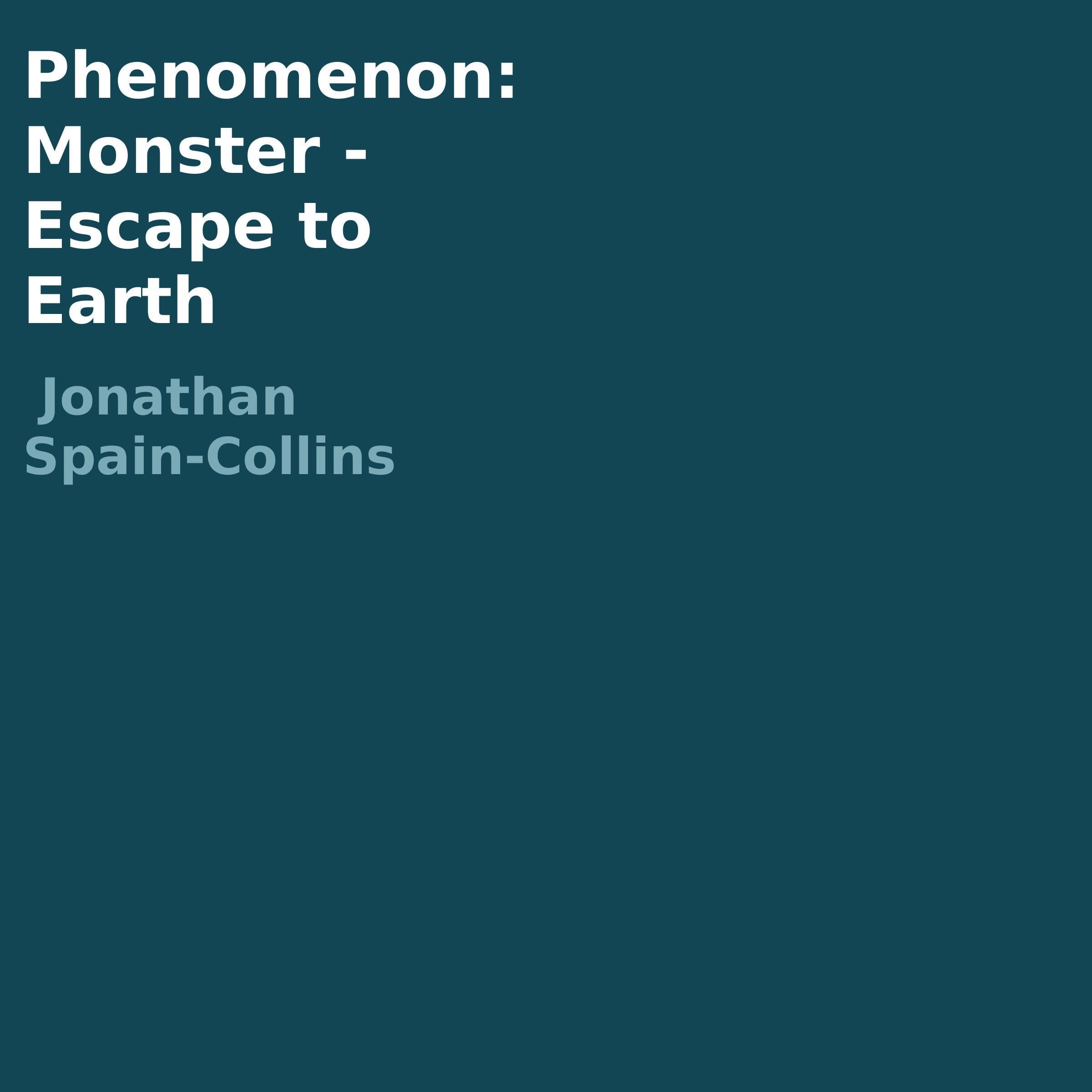 Cover art for Escape to Earth