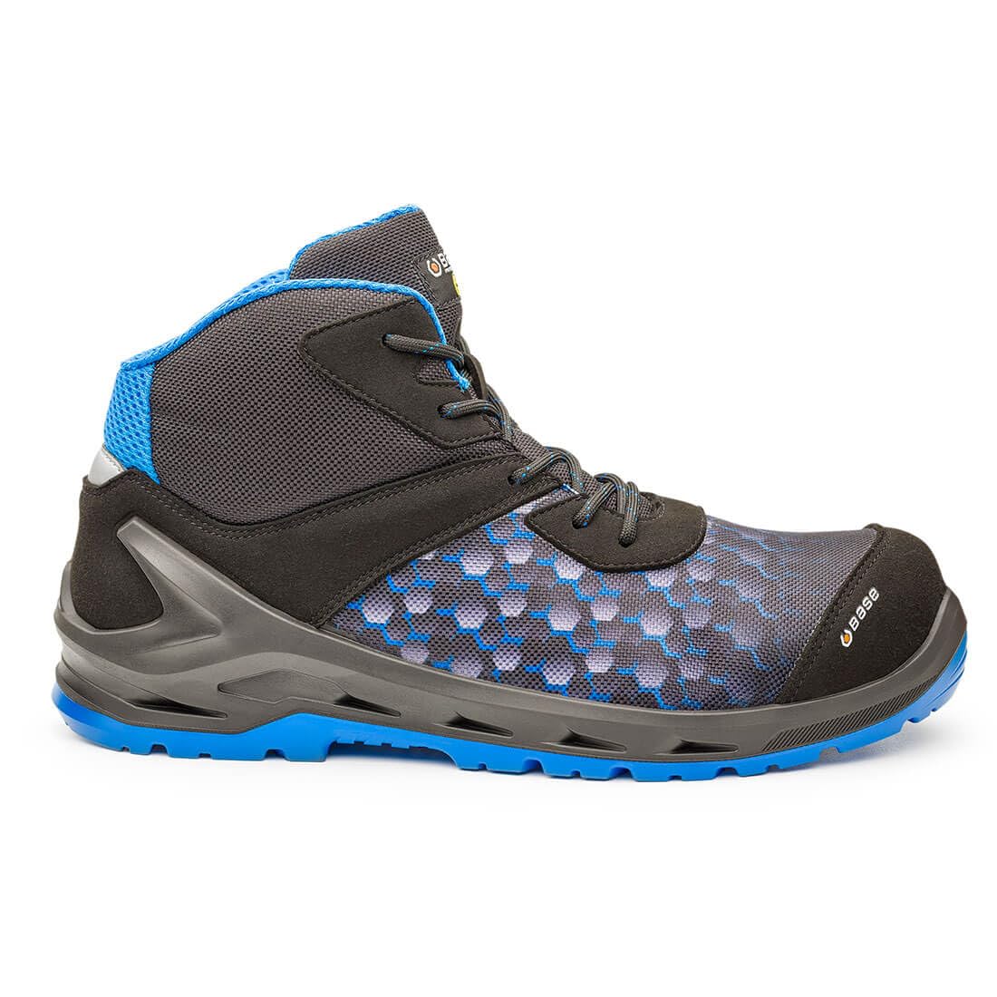 BASE B1209B i-Robox Blue Top S3 ESD SRC-BK Trainers Unisex Adult, Multicoloured, 44 EU, Multicoloured, 10 UK