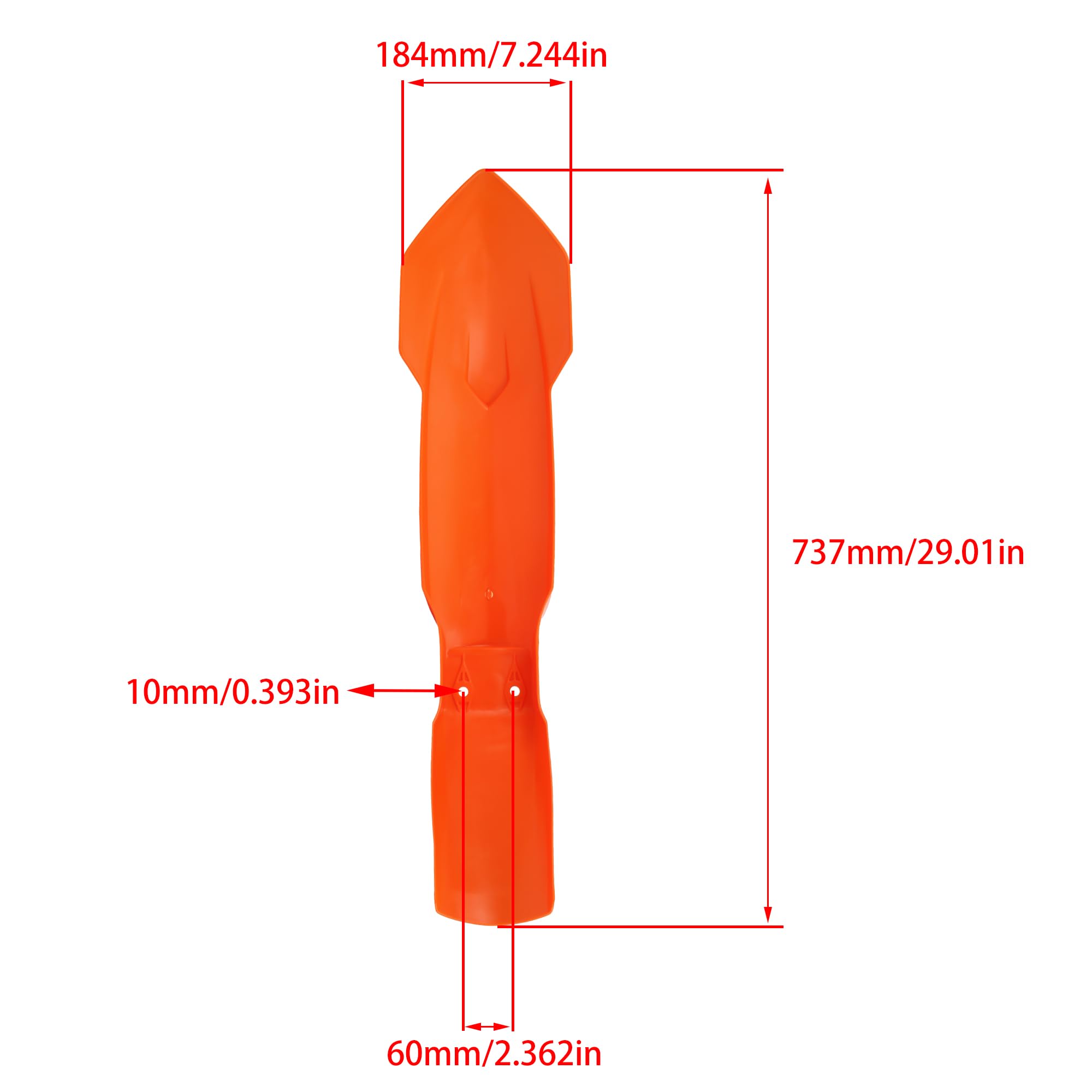 Błotnik motocyklowy Dla K&TM SX SXF 125 150 250 16-22