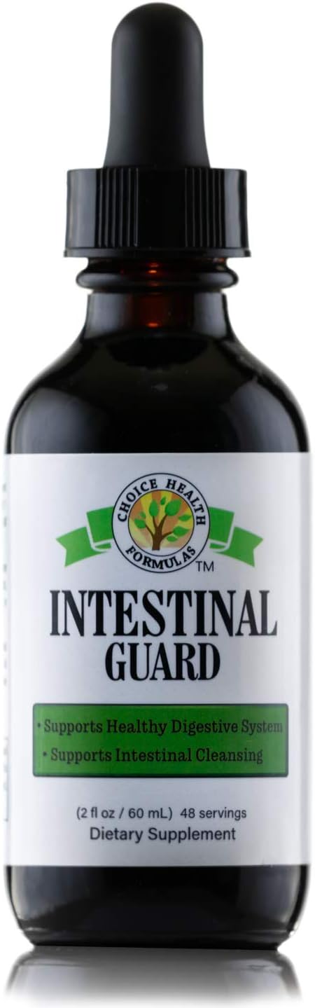 Choice Health Intestinal Guard Drops (2 oz) Helps with Gut Support, Digestion Aid, and is A Stomach Cleanser - Vegan, Non GMO, Gluten Free Dietary Supplement