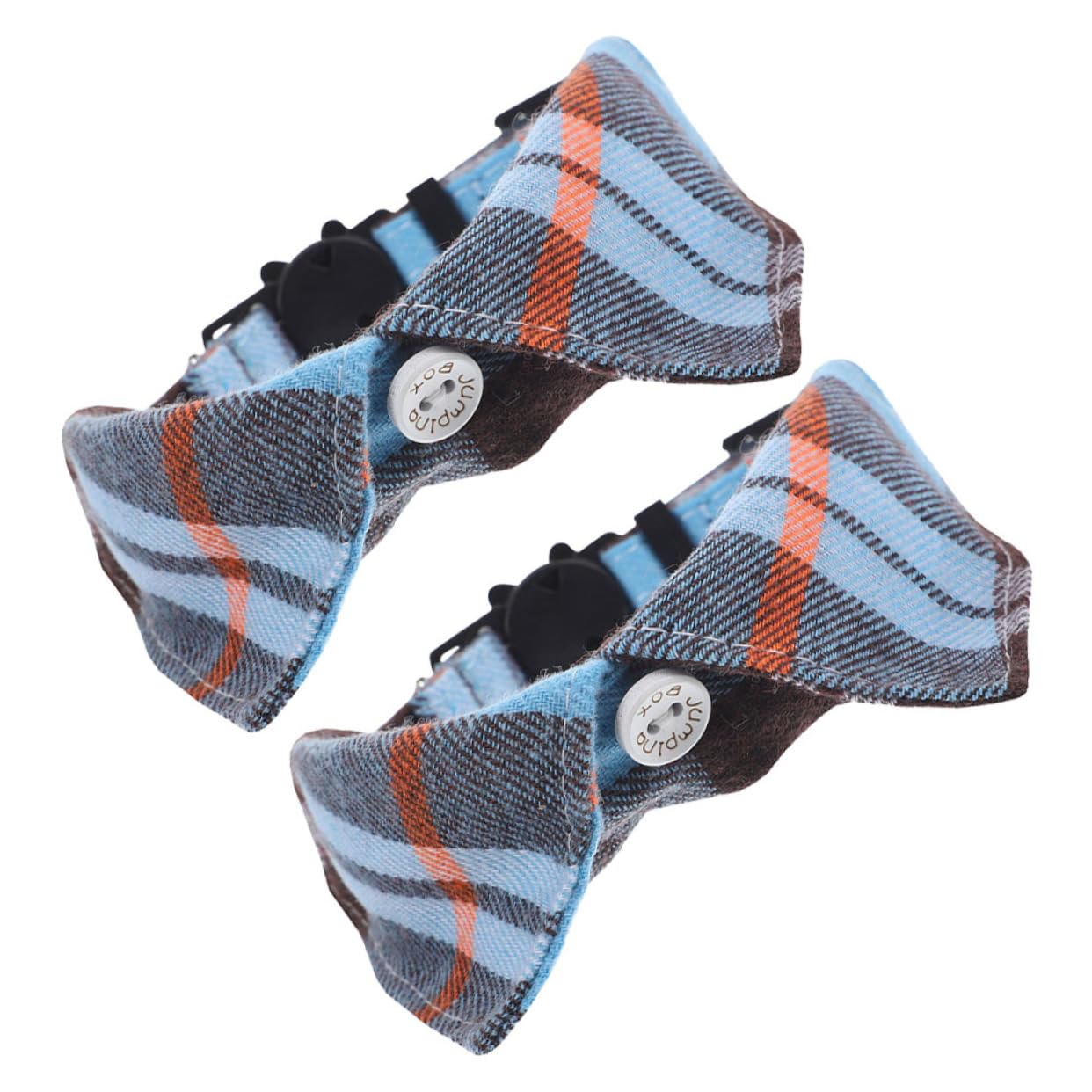 POPETPOP Lot De 5 Colliers pour Chat À Carreaux Chics avec Clochettes Réglables Et Sécuritaires Accessoire Quotidien Et De Fête 2 Pièces X 5