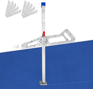 Magsoar Plaster Board Cutting Tool, Folding Gypsum Board Cutter, Handheld Drywall Cutter, Drywall Cutter with 10pcs Spare Blades