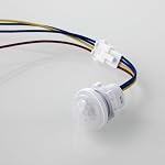 3 Packs Motion Sensor Light Switch, PIR Sensor Smart Detection Switch, 85-265V 40W, Ceiling or Wall Mount Smart Light Switch for LED Lamp, Bulb Light and More