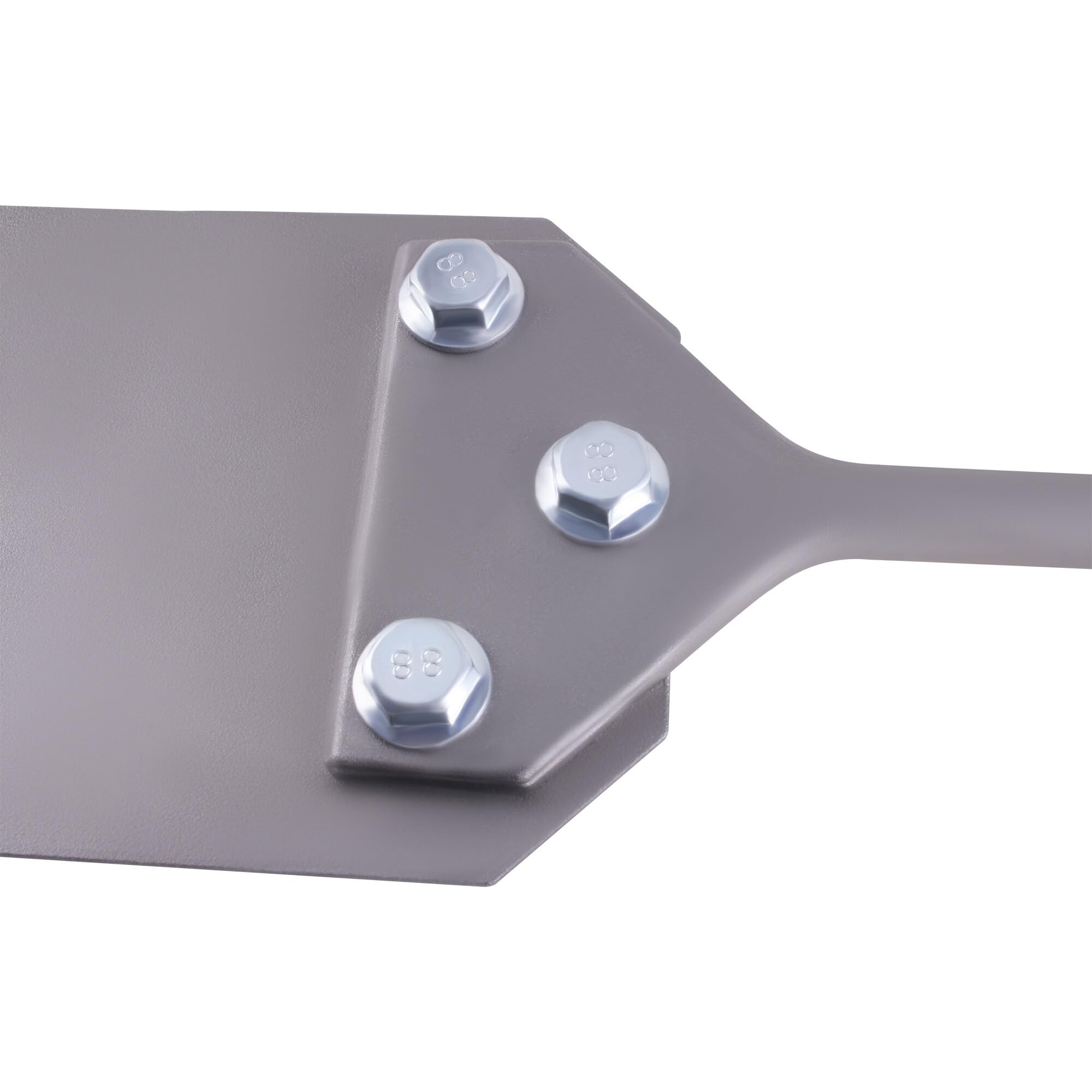 SDS Plus Ciseau à mastic, carrelage 250 x 100 mm, grattoir à peinture avec 2 lames de rechange et vis pour enlever la colle de sol, couleur linoléum