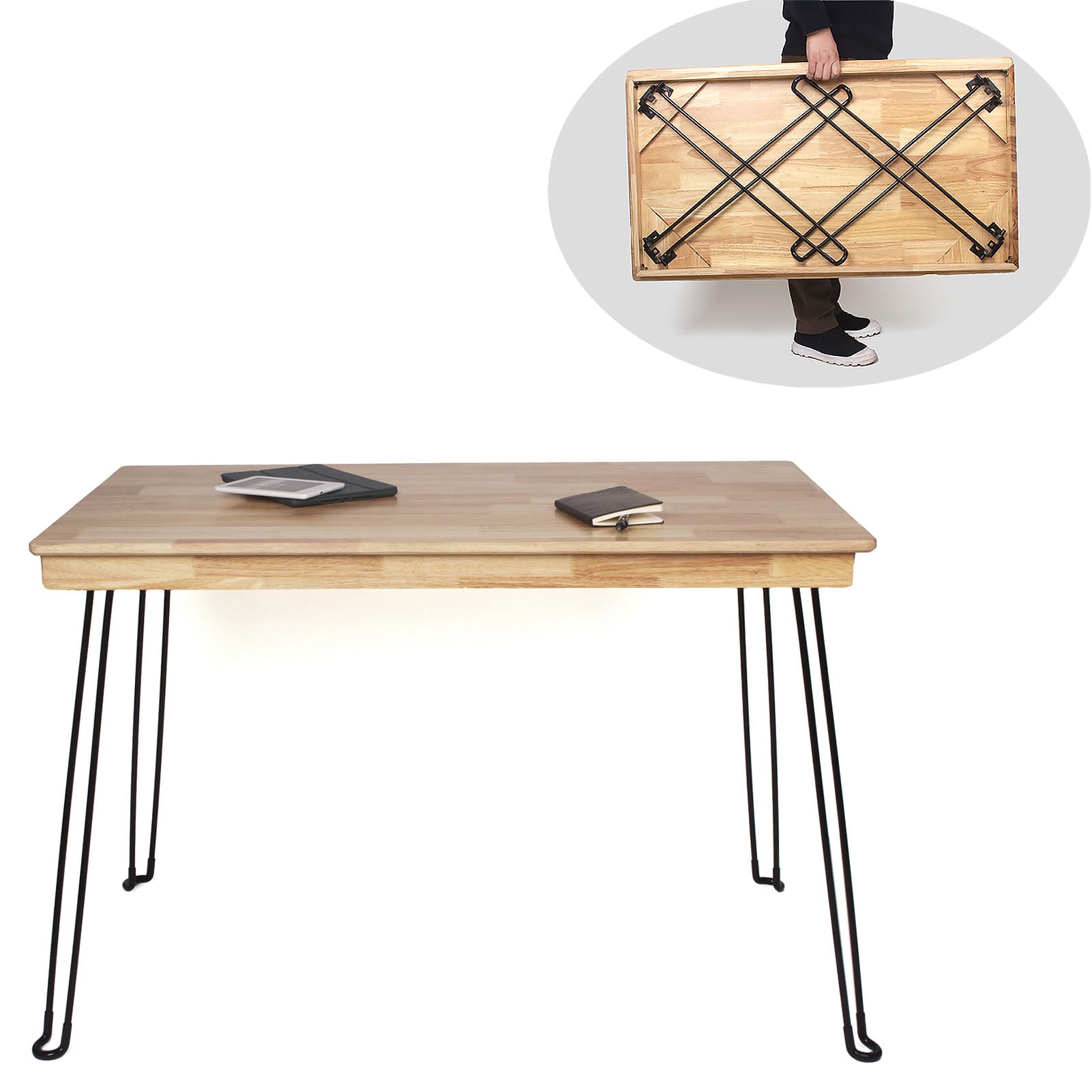 WAQ × DOORS　FOLDING WOOD TABLE WAQ × DOORS FOLDING WOOD TABLE