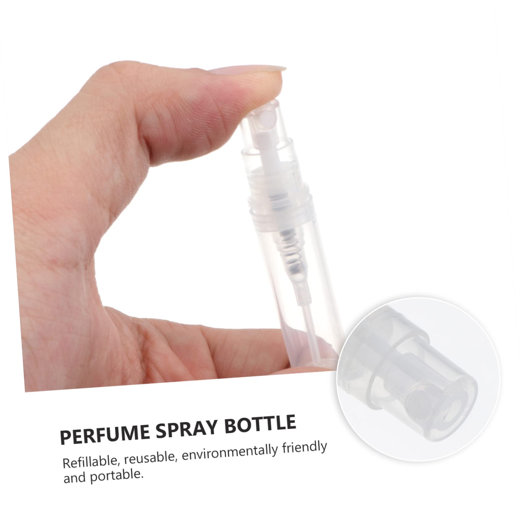 minkissy 90 Piezas Botella De Perfume Recargable Botellas De Subenvases De Cosméticos Botellas De Spray De Niebla Botella De Spray Recargable Pequeña Mini Spray Frasco Constituir Viajar