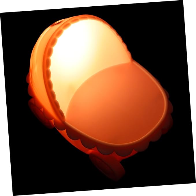 ORFOFE Bedroom Night Light Stroller Design Safe Boys and Girls Table Lamp Novelty Lighting for Boys and Girls