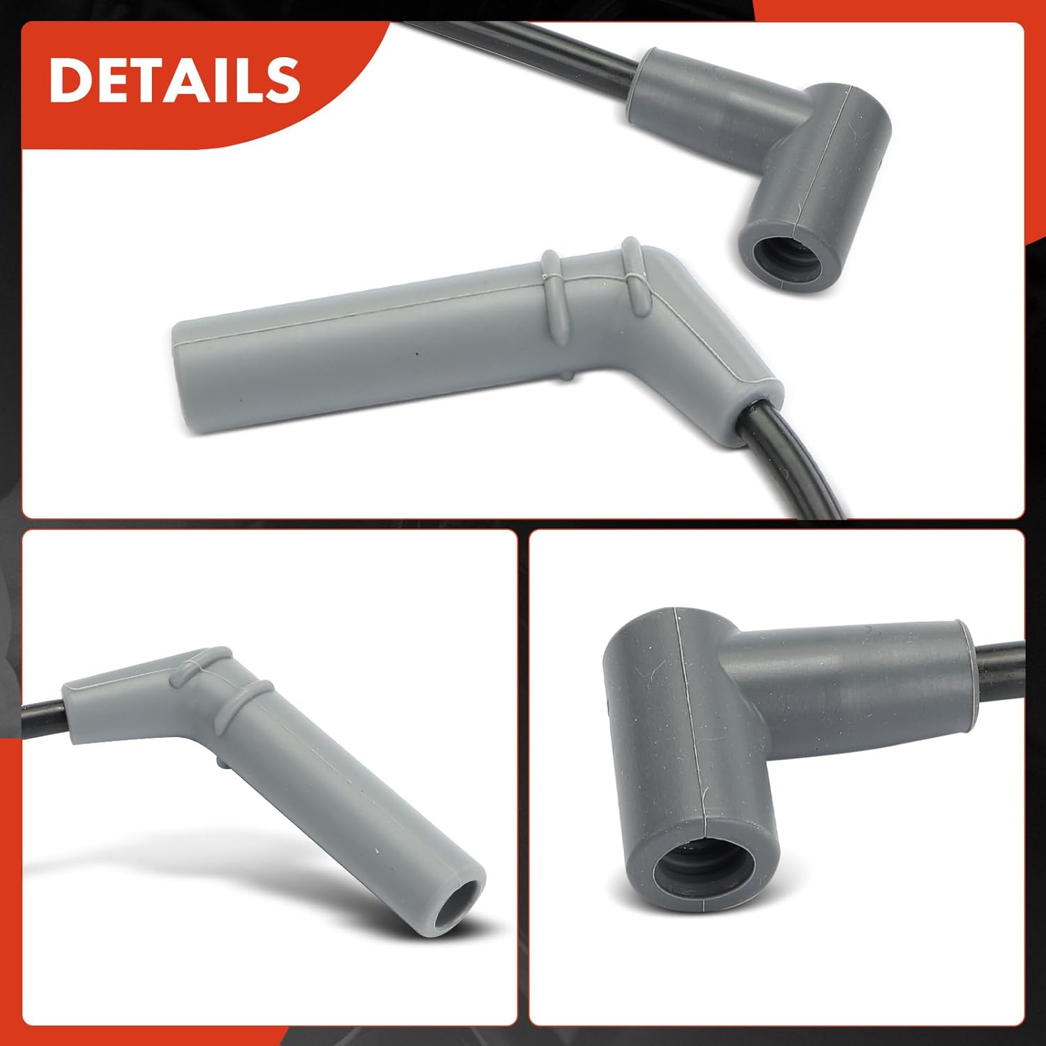 A-Premium 10PCS Spark Plug Wire Set Compatible with Dodge Ram 2500 1994-2003, Ram 3500 1994-2003, 8.0L, Replace# 6710002