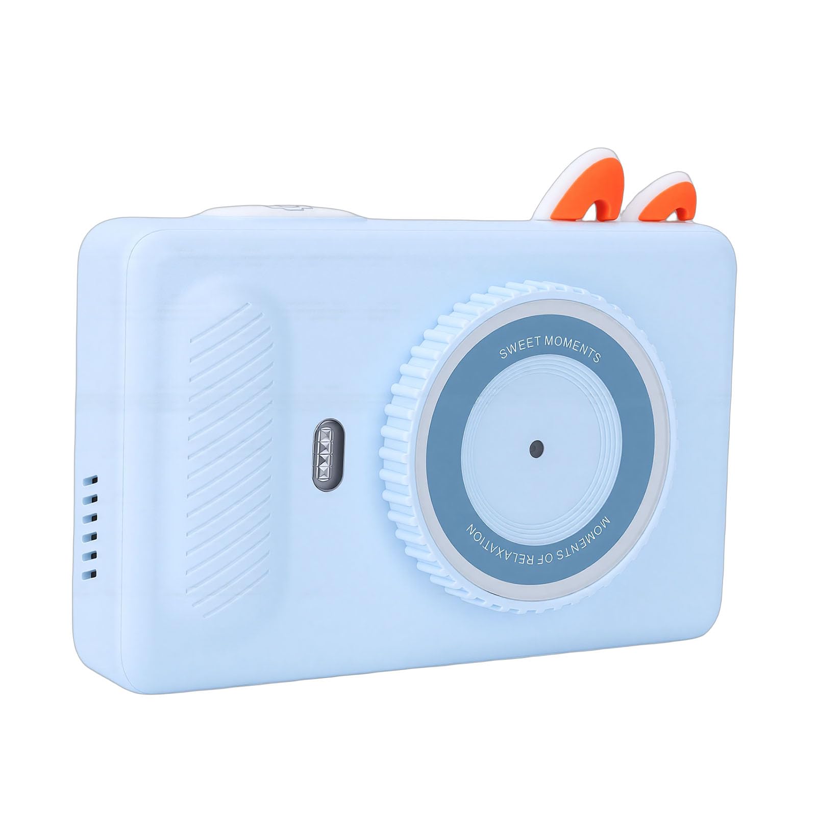 Pongnas Station de Charge 3 en 1 avec Horloge Numérique, Support de (Bleu
