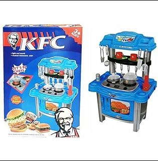 KFC kitchen game for children // blue