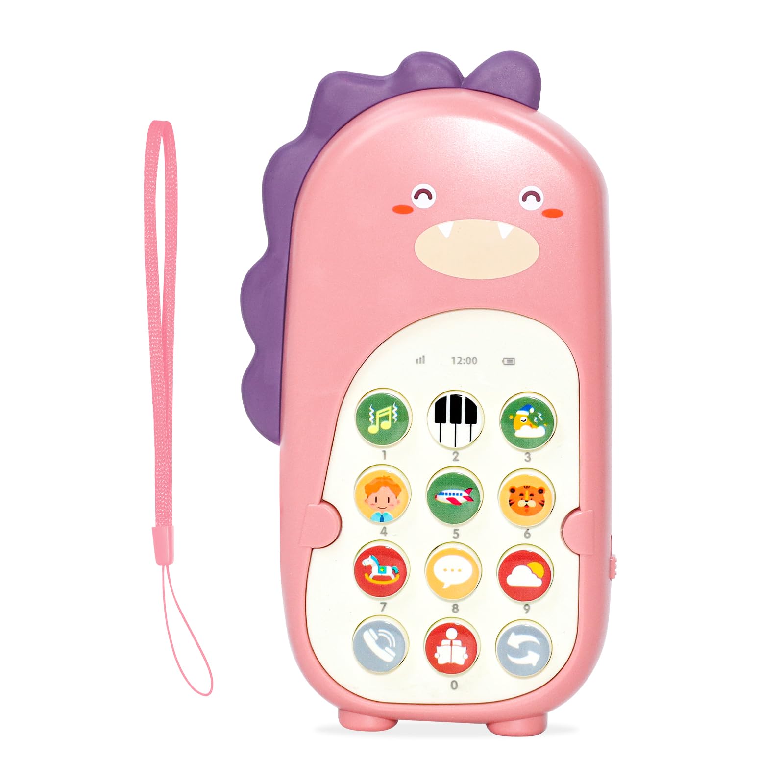 Amazon | MAVEKID 恐竜 スマホ おもちゃ 赤ちゃん 玩具 0歳 知育玩具 1