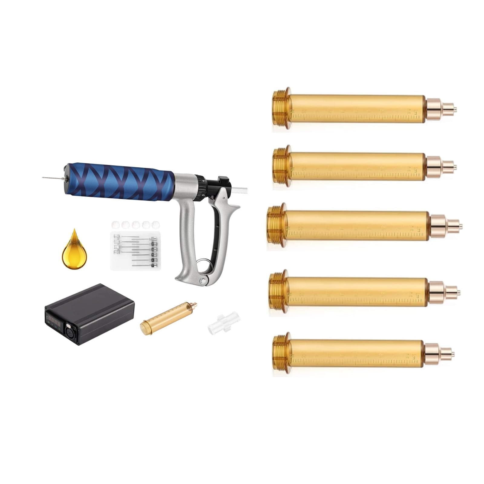 Proshine50ML Filling Gun & 5 50ML Barrels