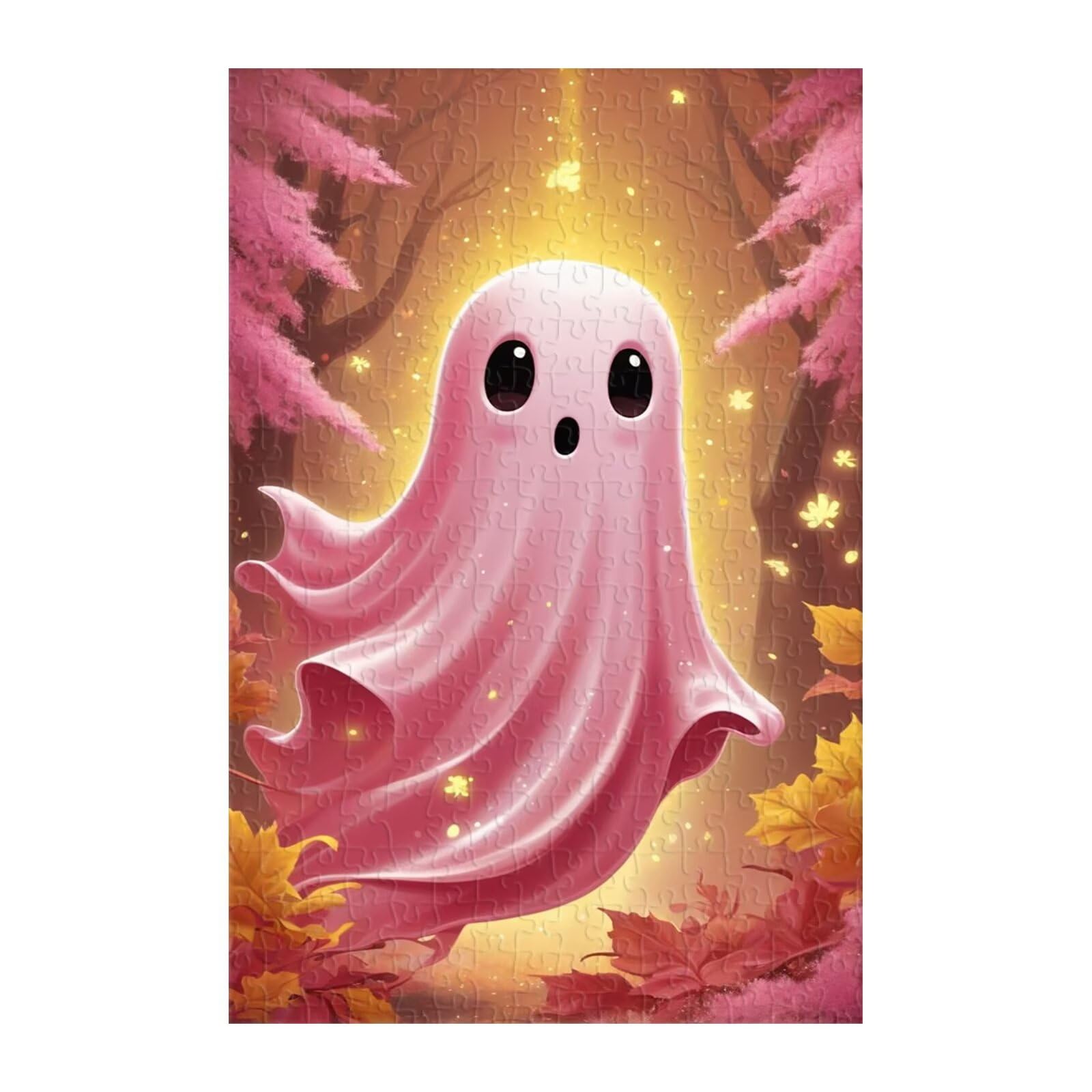 Puzzle 1000 Pezzi, Fantasma Foglia D'Acero Puzzles, Gioco Educativo Sviluppare Osservazione e Logica, Puzzle 1000 Pezzi per Adulti