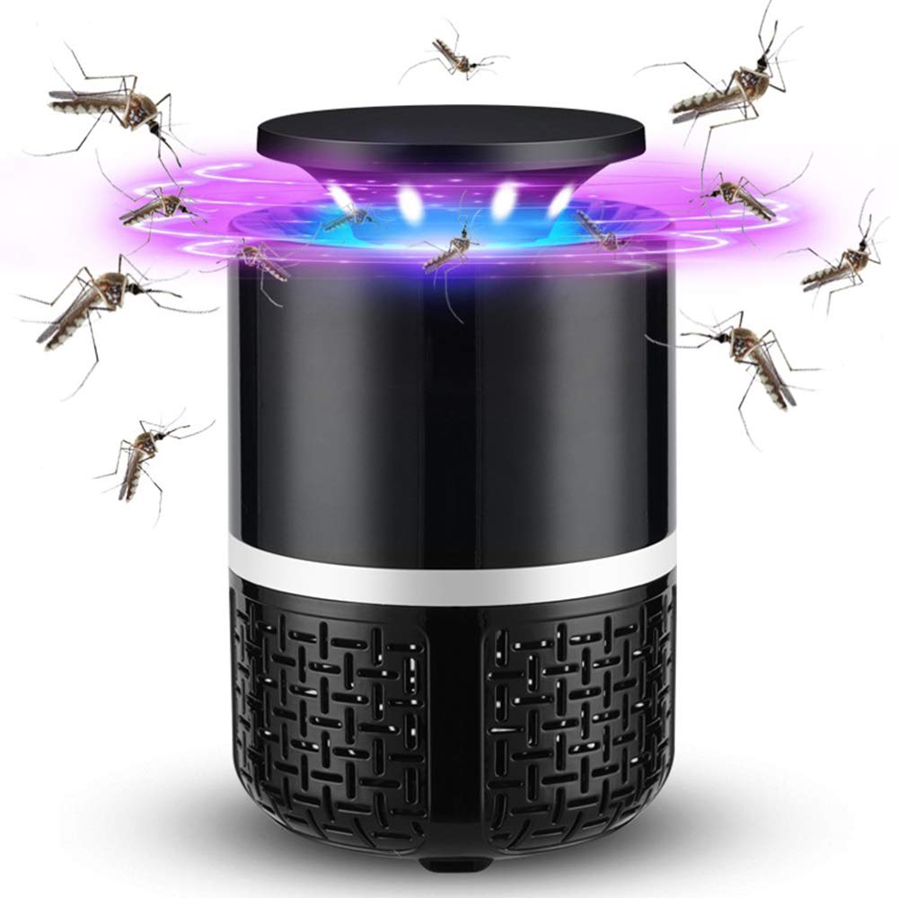 USB UV LED Electric Mosquito Killer with Trap Lamp with Suction Fan for Indoor Home