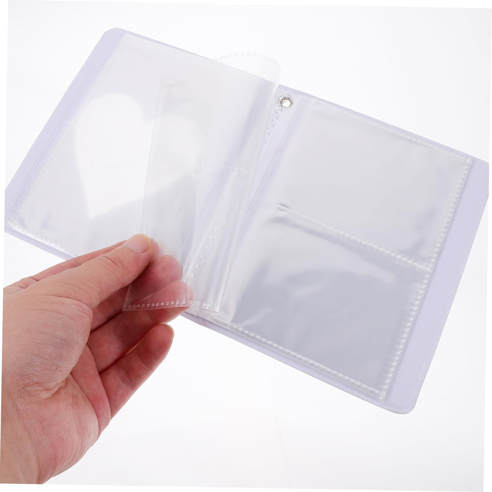 Alipis 4piezas Álbum De Fotos Creativo y Adorable Soporte Para Tarjetas Fotográficas Para Recuerdos De Viajes y Celebraciones Diseño Corazón Para y Scrapbook