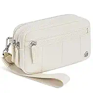 POIUGOYA Small Nylon Crossbody Bags for Women,RFID Wristlet Purse Built in Wallet, 4 Zipper Crossbody Wallet Phone Organizer