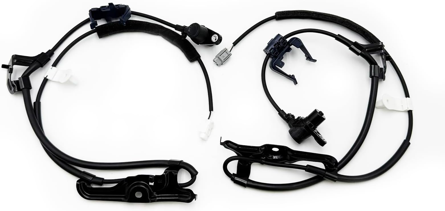 2Pcs Front Left and Right ABS Wheel Speed Sensor Compatible with Toyota 2004 2005 2006 2007 2008 2009 2010 Sienna V6 3.3L 3.5L Front Driver and Passenger Side Replaces 89543-08030 89542-08030