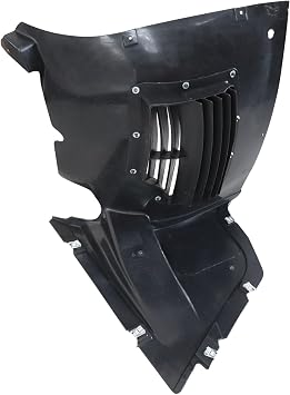 NLQR Front Left Fender Liner Extension Wheel Housing Liner Compatible with Porsche Panamera 970 3.0L 3.6L 4.8L Turbo GTS 4S 2010-2016, replaces 970-504-123-24 97050412319 97050412323