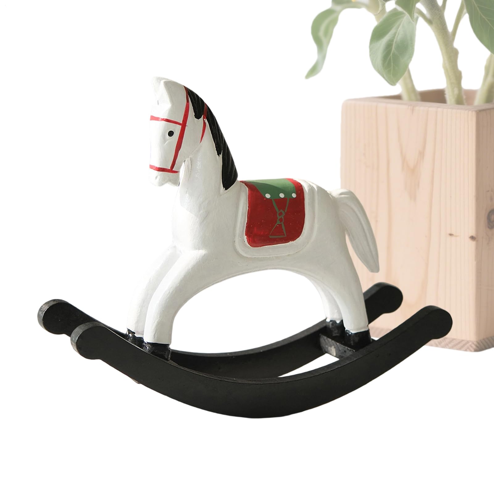 Cheval à bascule statuette élégante pour rompre la monotonie d'un bureau de travail