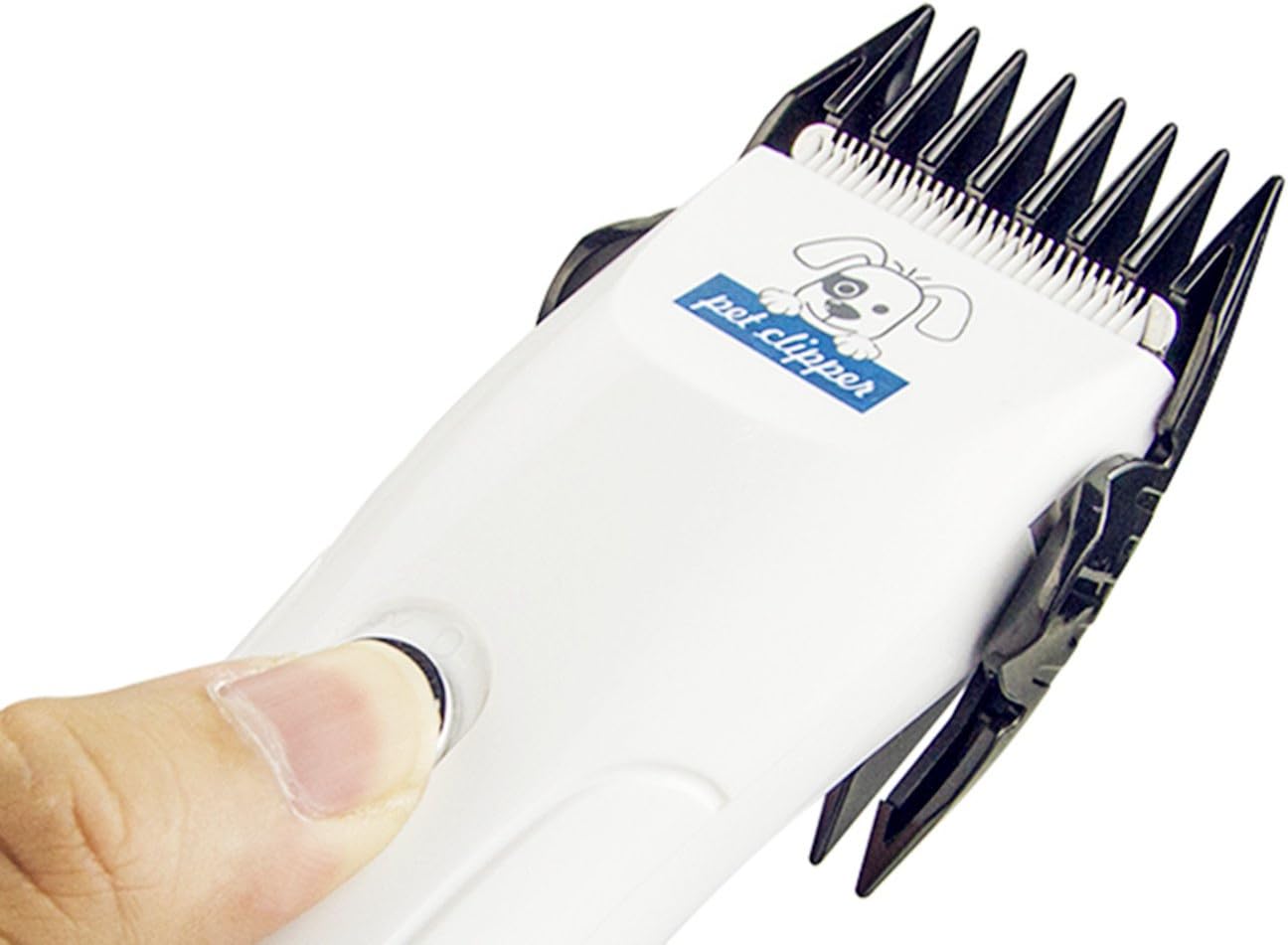 TOOSELL® Rechargeable Electric Cordless Pet Hair Trimmer, Dog Cat Shaver Razor Grooming Clippers Kit with Adjustable Hair Combs