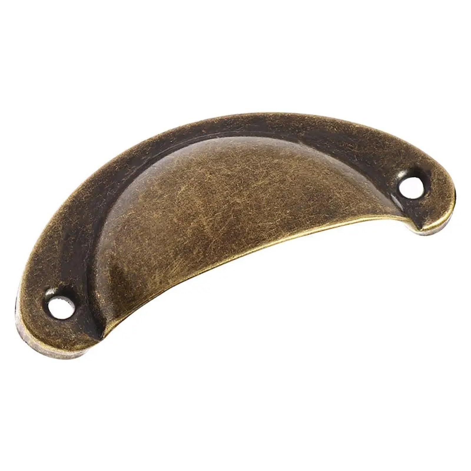 ZHSOAO 10 Pcs Vintage Iron Kitchen Door Cabinet Furniture Drawer Knob Pull Handles Antique Shell for Cabinet Cupboard