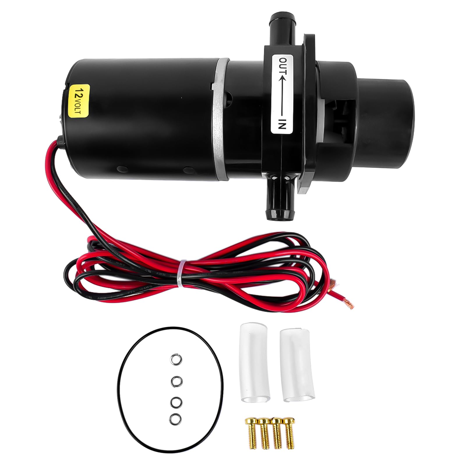37041-0010 Kit di montaggio secondario per maceratore elettrico marino per WC elettrico di ricambio per Jabsco 37010-Series 12 Volt motopompa per bagni marini e camper