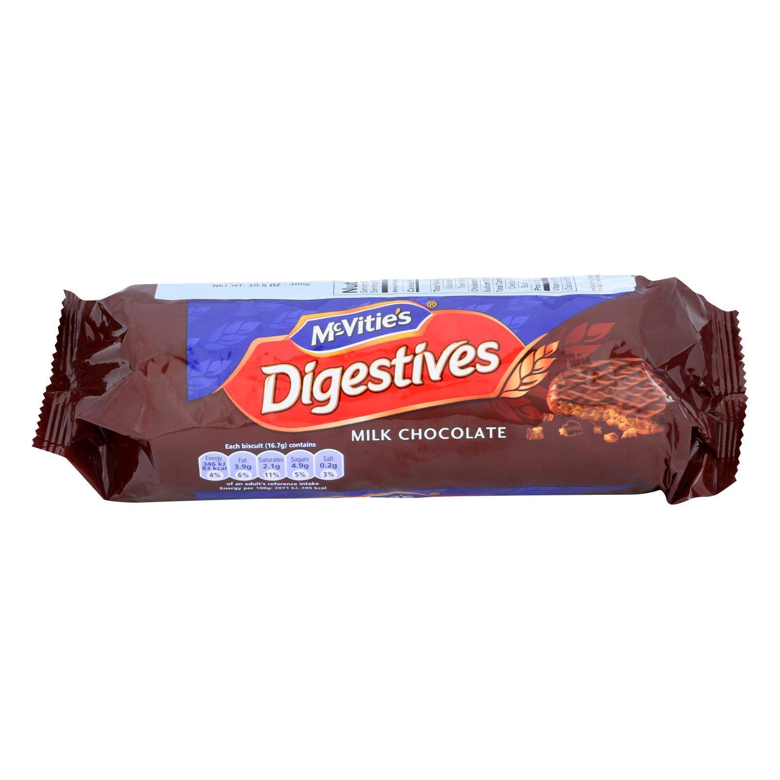 COOKIE DIGESTIVE MLK CHOC, 10.5 Ounces (Pack Of 15)