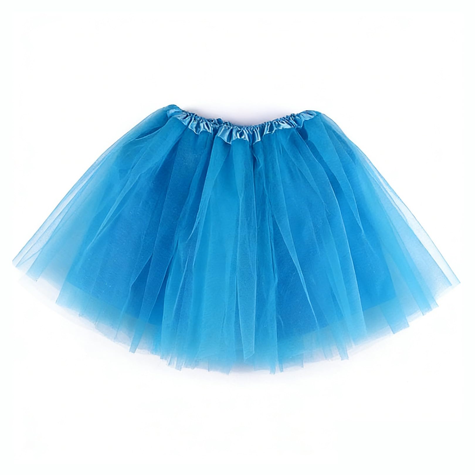 Tutu Skirts for Women,Adult Puffy Tulle Skirts with Lining,Sparkly Fairy Ballerina Short Tutu Skirts Poofy Ballet Dance,for Womens Ladies Girls Kids Halloween Party Cosplay Dress-up Costume