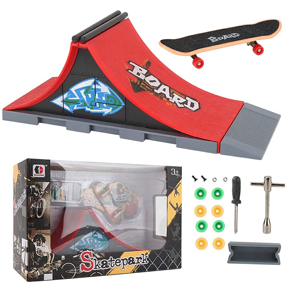 DWFEYOI Finger Skateboard Set,8 Stück Mitgebsel Kindergeburtstag, Spielzeug Finger Skateboard Griffbretter, Geschenke Für Kinder, Kindergeburtstag Gastgeschenke