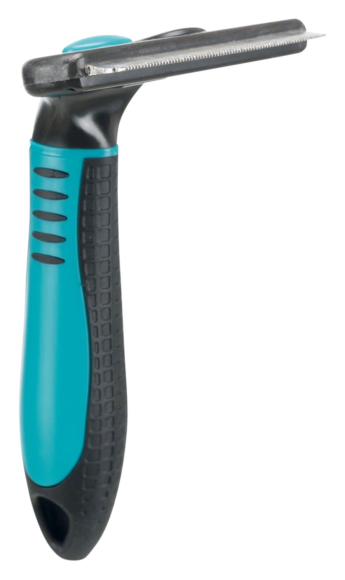 Trixie Carding Groomer for Dogs and Cats - Detangles Base Coat, Snap Mechanism, Stainless Steel Blade, Compact Size - 11 × 15 cm (B09MG497BS) Amazon Price History, Amazon Price Tracker