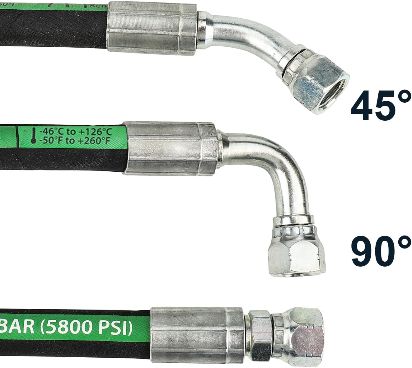 3mirrors High Pressure Oil Pump HPOP Hoses Lines & Crossover Replacement Kit Compatible with Ford Excursion F250 F350 F450 F550 Super Duty 1999-2003 7.3L Powerstroke Turbocharged Engine